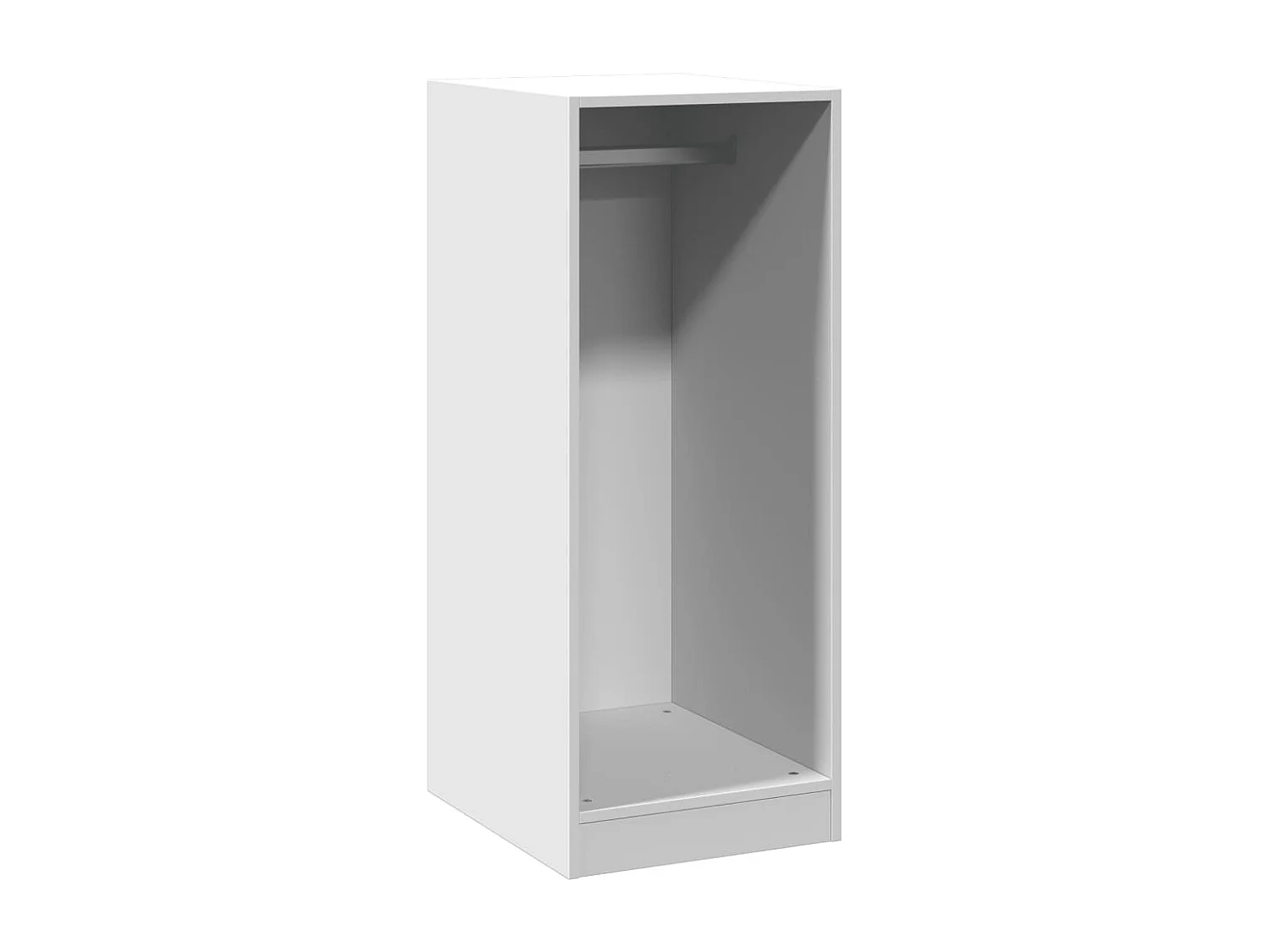 Garde-robe blanc 48x41x102 cm bois d'ingénierie
