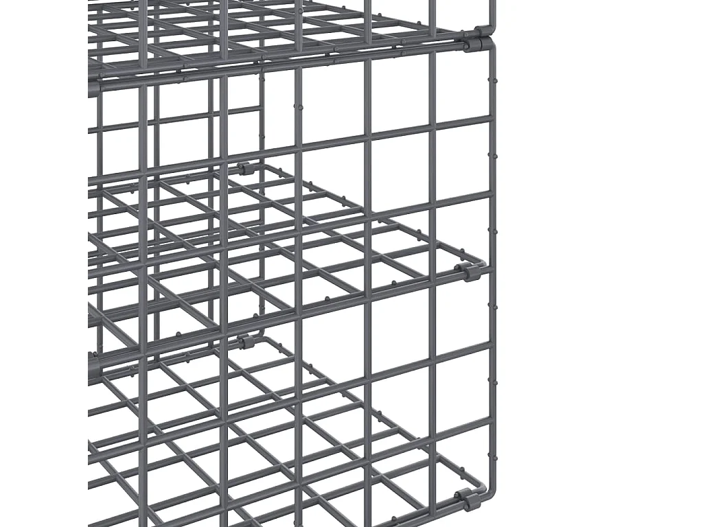 Organisateur de garde-robe suspendu avec 7 étagères 2 pcs