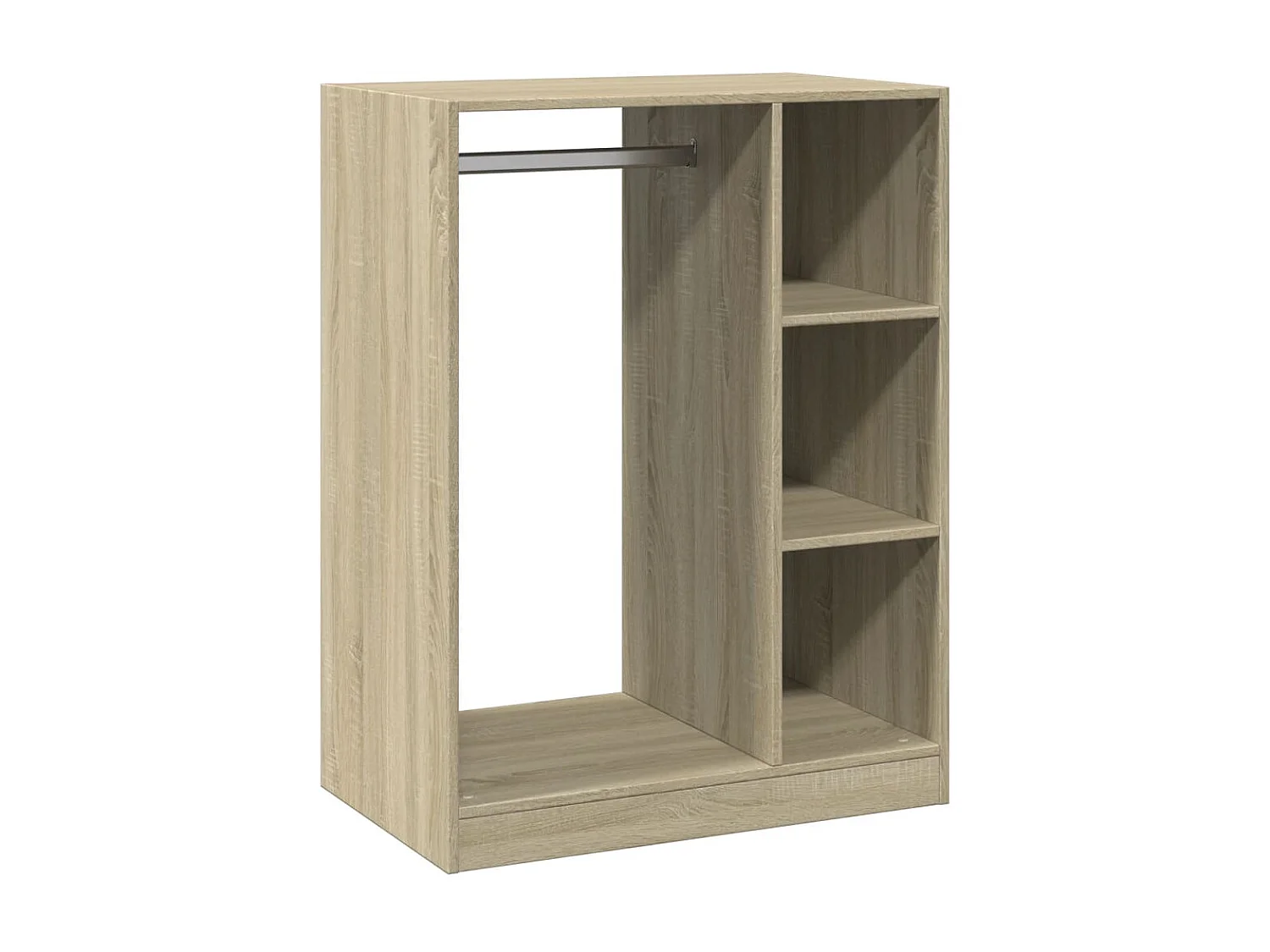 Armadio rovere Sonoma 77x48x102 cm multistrato