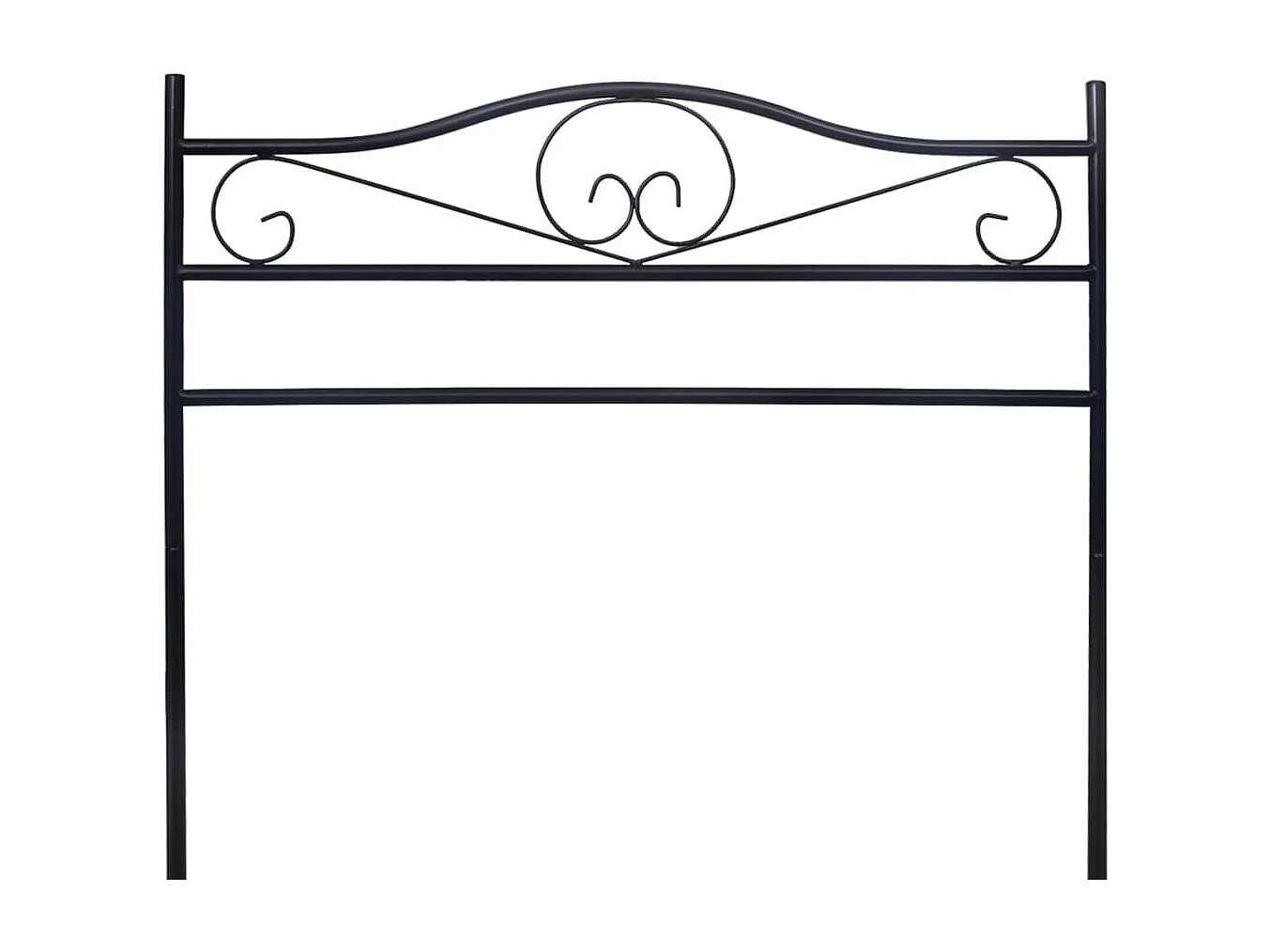 Portant à vêtements Noir Acier