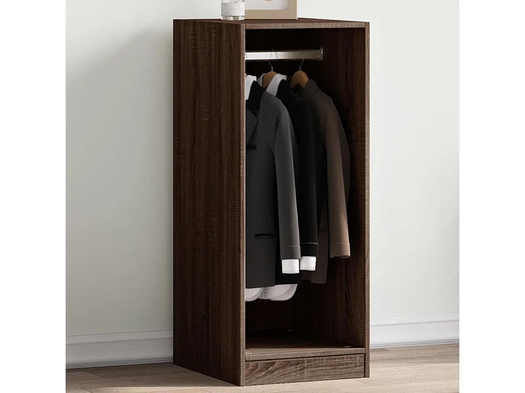Garde-robe chêne marron 48x41x102 cm bois d'ingénierie