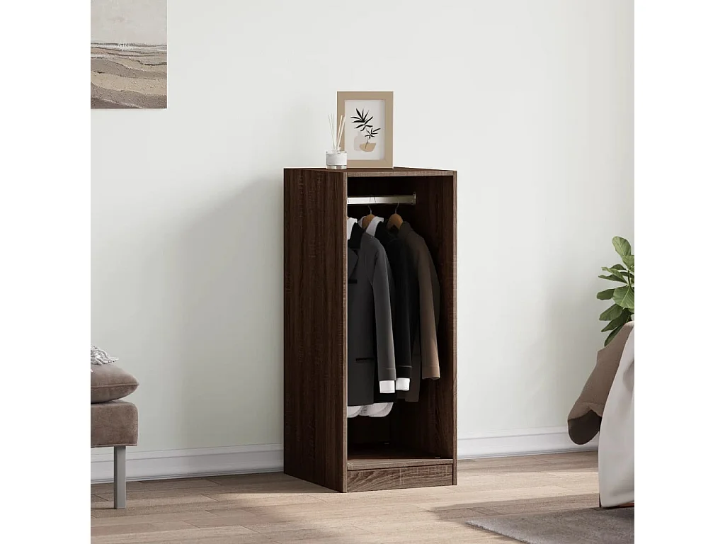 Garde-robe chêne marron 48x41x102 cm bois d'ingénierie