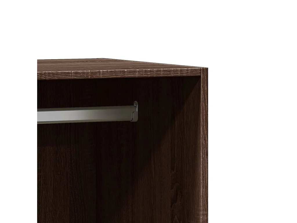 Armário cinza Sonoma 48x41x102 cm madeira trabalhada