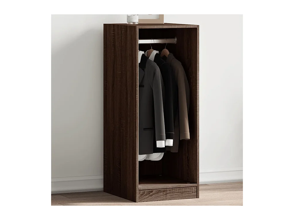 Garde-robe sonoma gris 48x41x102 cm bois d'ingénierie