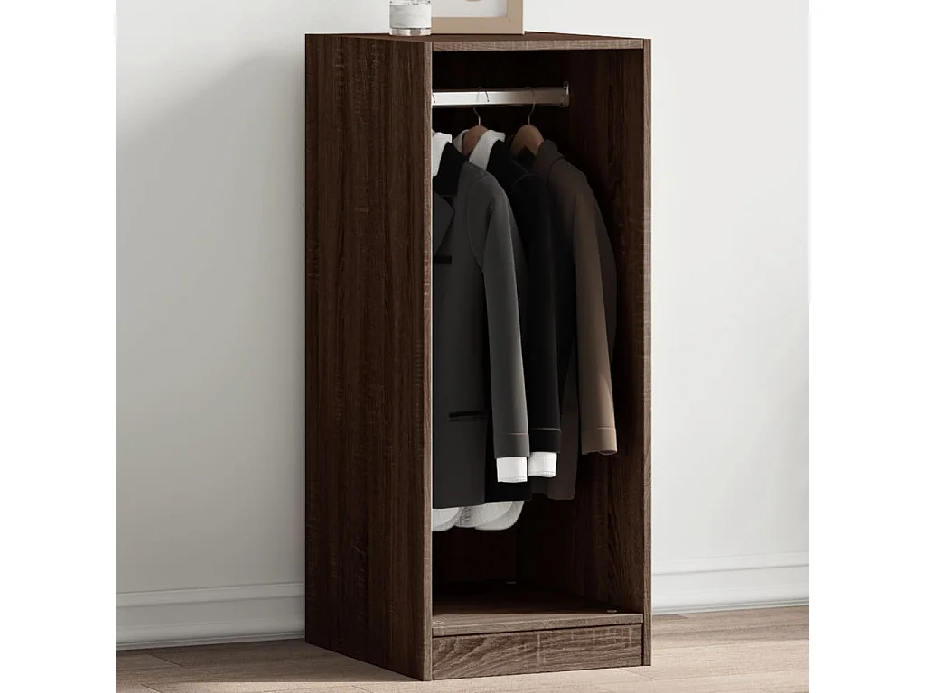 Garde-robe sonoma gris 48x41x102 cm bois d'ingénierie