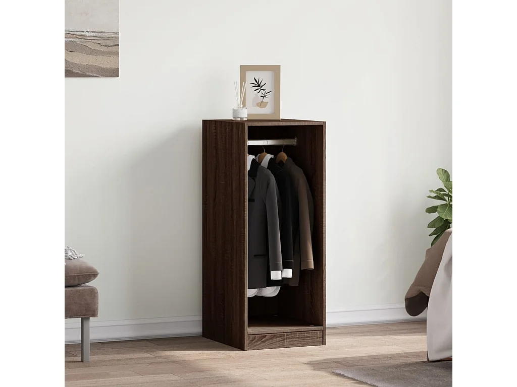 Garde-robe sonoma gris 48x41x102 cm bois d'ingénierie