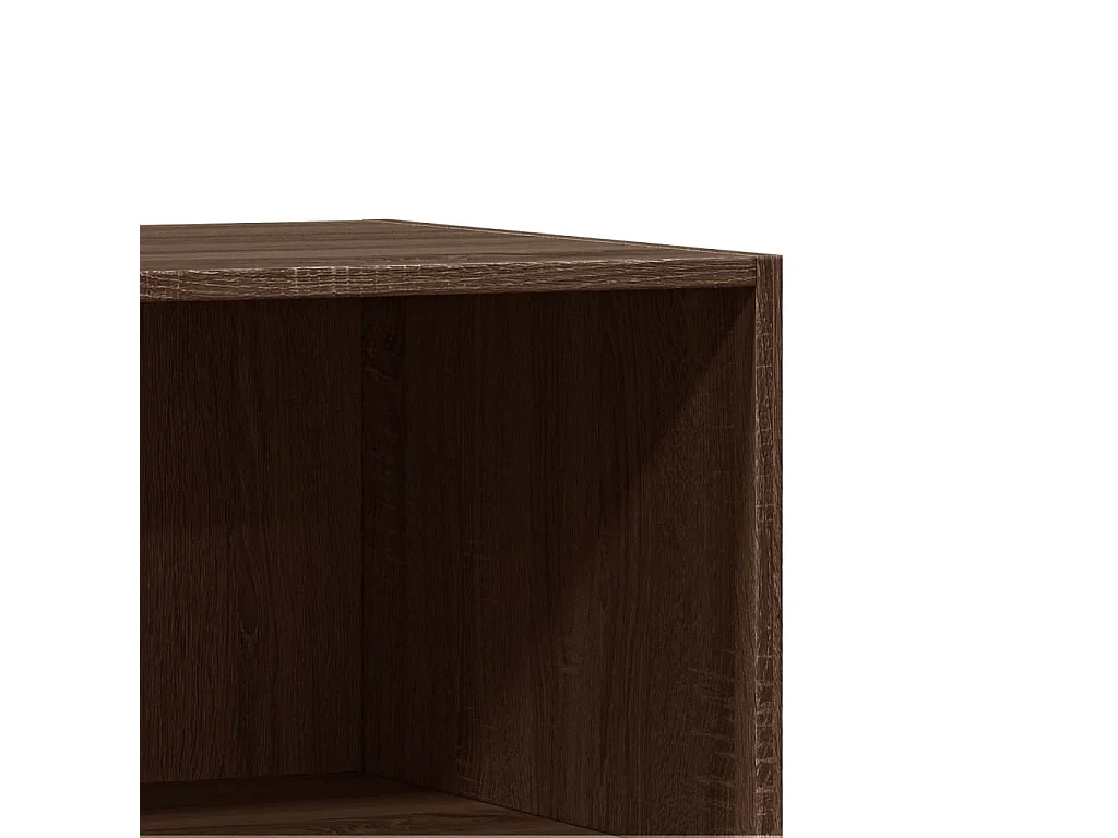 Bruin eiken kledingkast 48x41x102 cm samengesteld hout