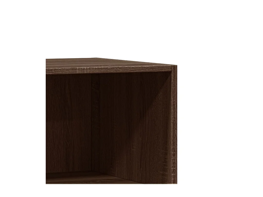 Bruin eiken kledingkast 48x41x102 cm samengesteld hout