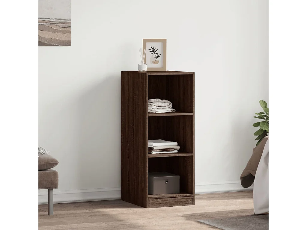 Garde-robe chêne marron 48x41x102 cm bois d'ingénierie