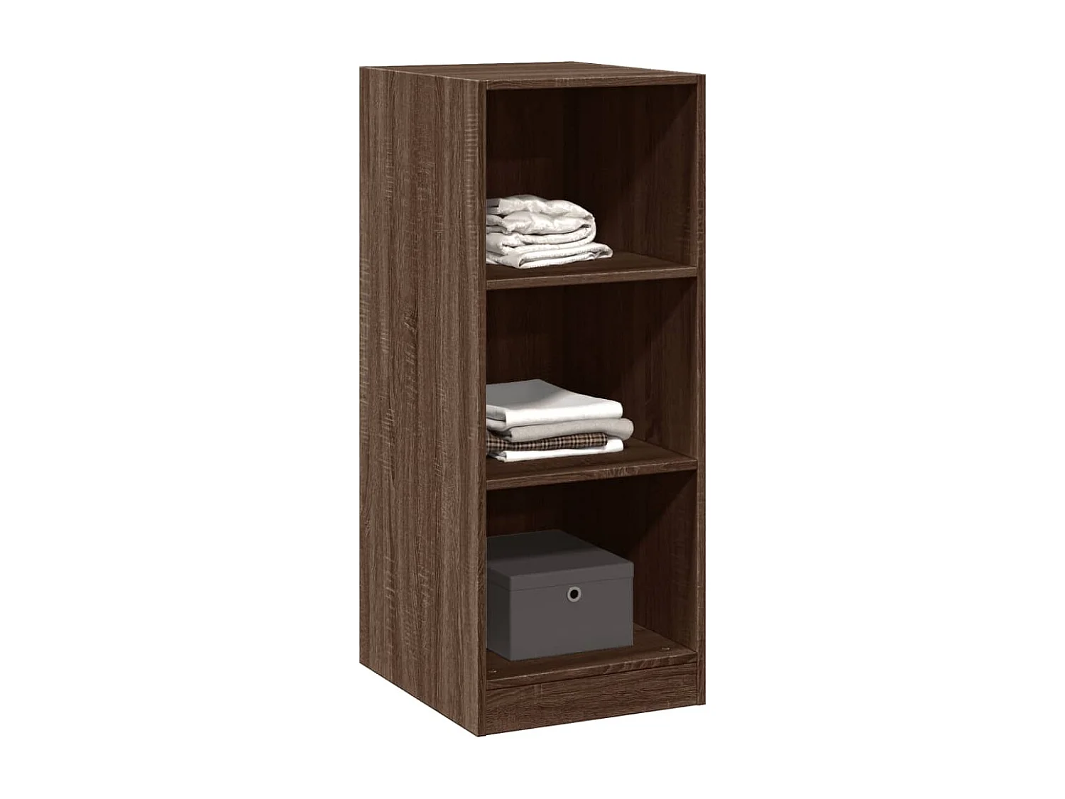 Garde-robe chêne marron 48x41x102 cm bois d'ingénierie