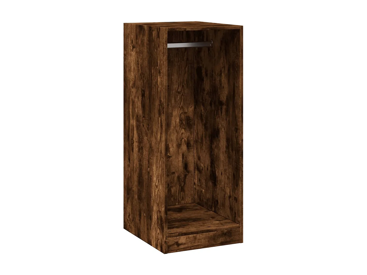 Kleiderschrank aus geräucherter Eiche, 48 x 41 x 102 cm, Holzwerkstoff