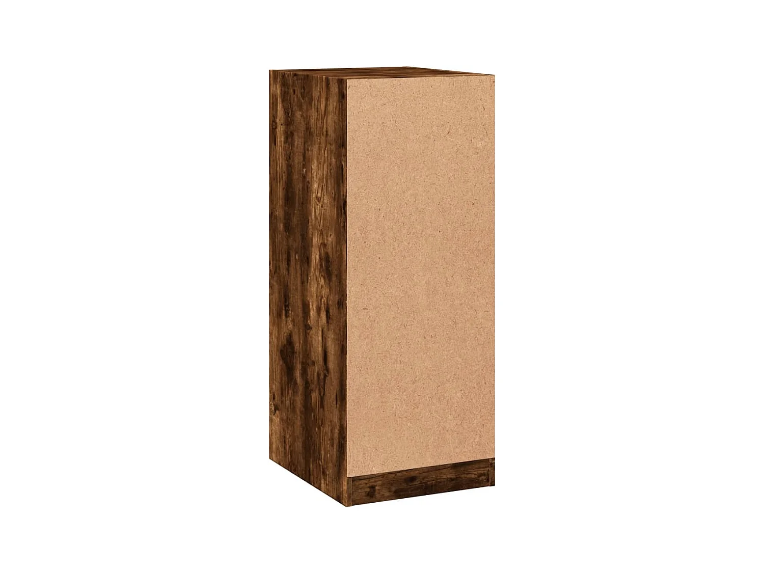 Gerookt eiken kledingkast 48x41x102 cm samengesteld hout