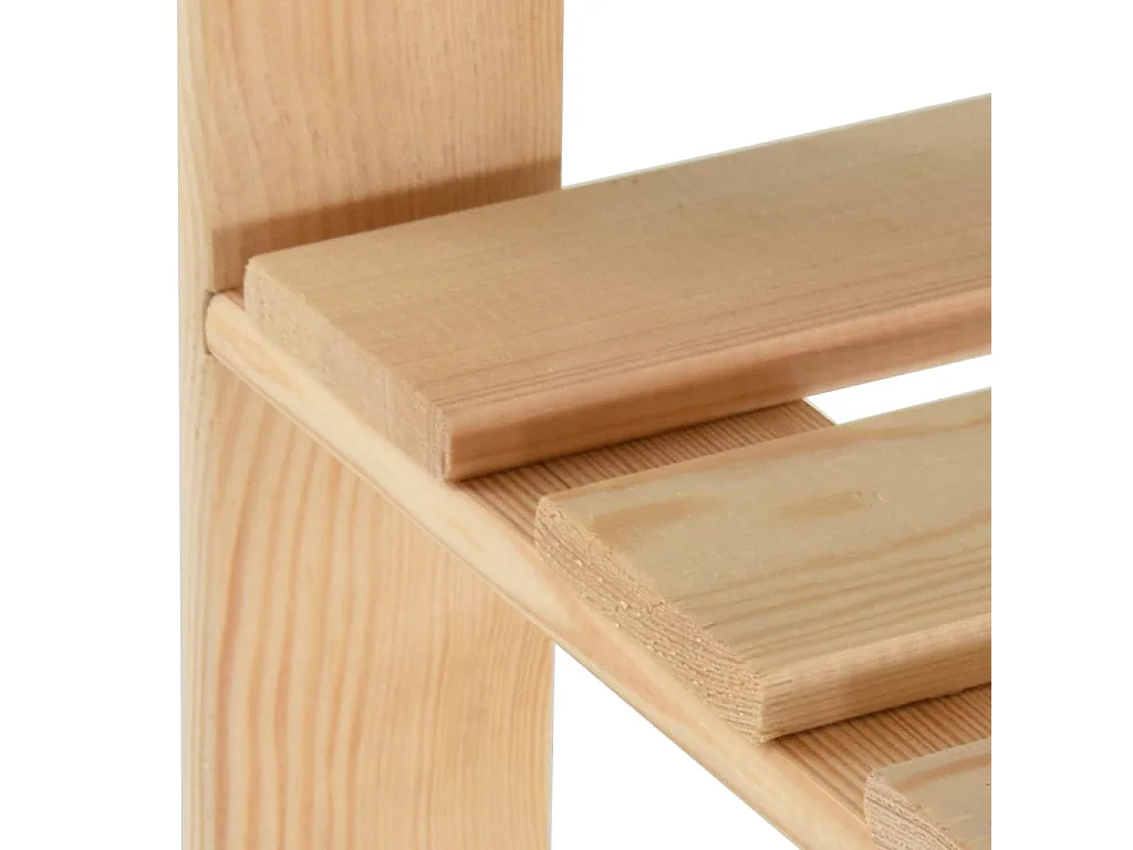 Porte-manteau 110x38x170 cm Bois de pin massif