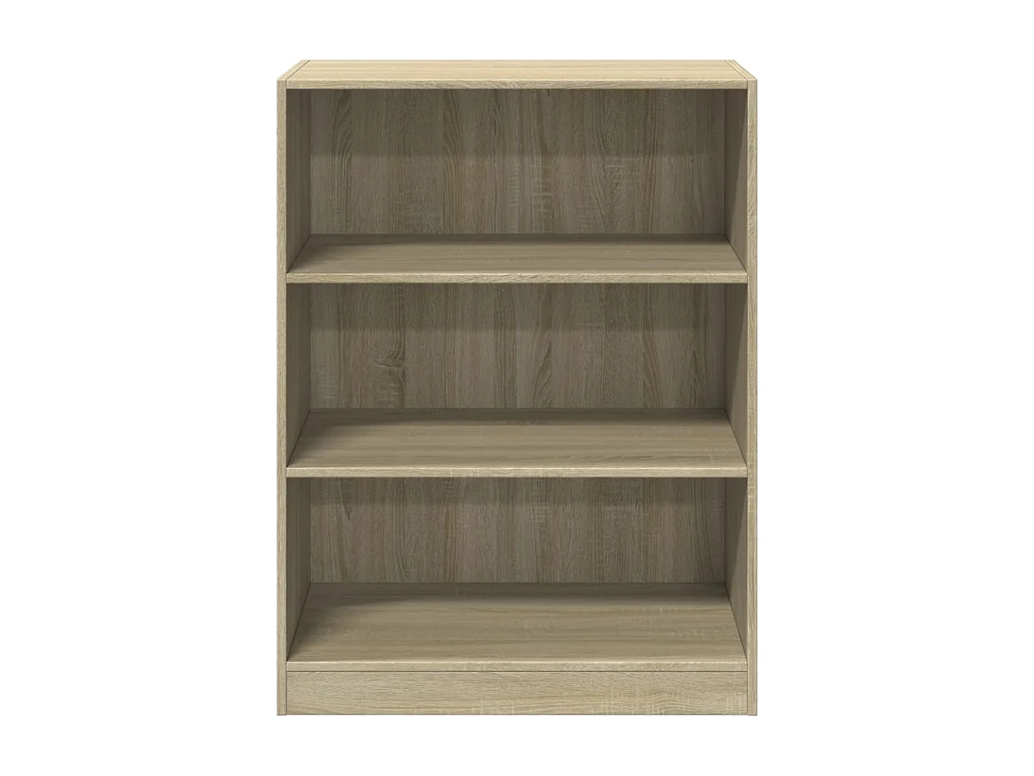 Sonoma eiken kledingkast 77x48x102 cm samengesteld hout
