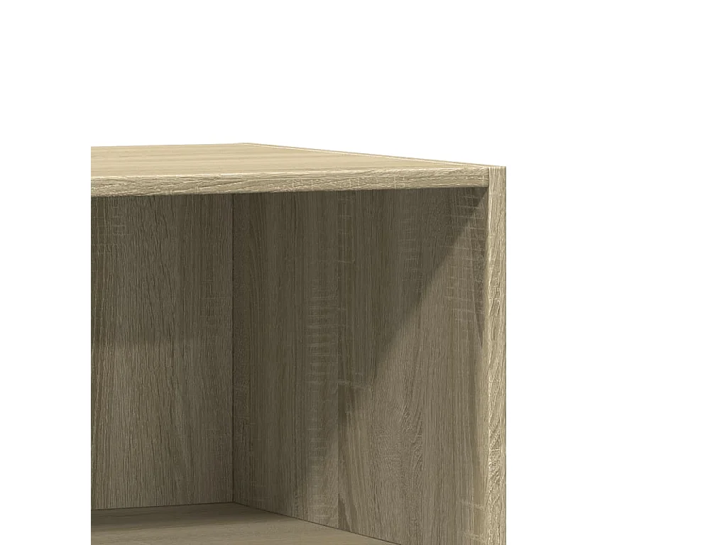 Sonoma eiken kledingkast 77x48x102 cm samengesteld hout
