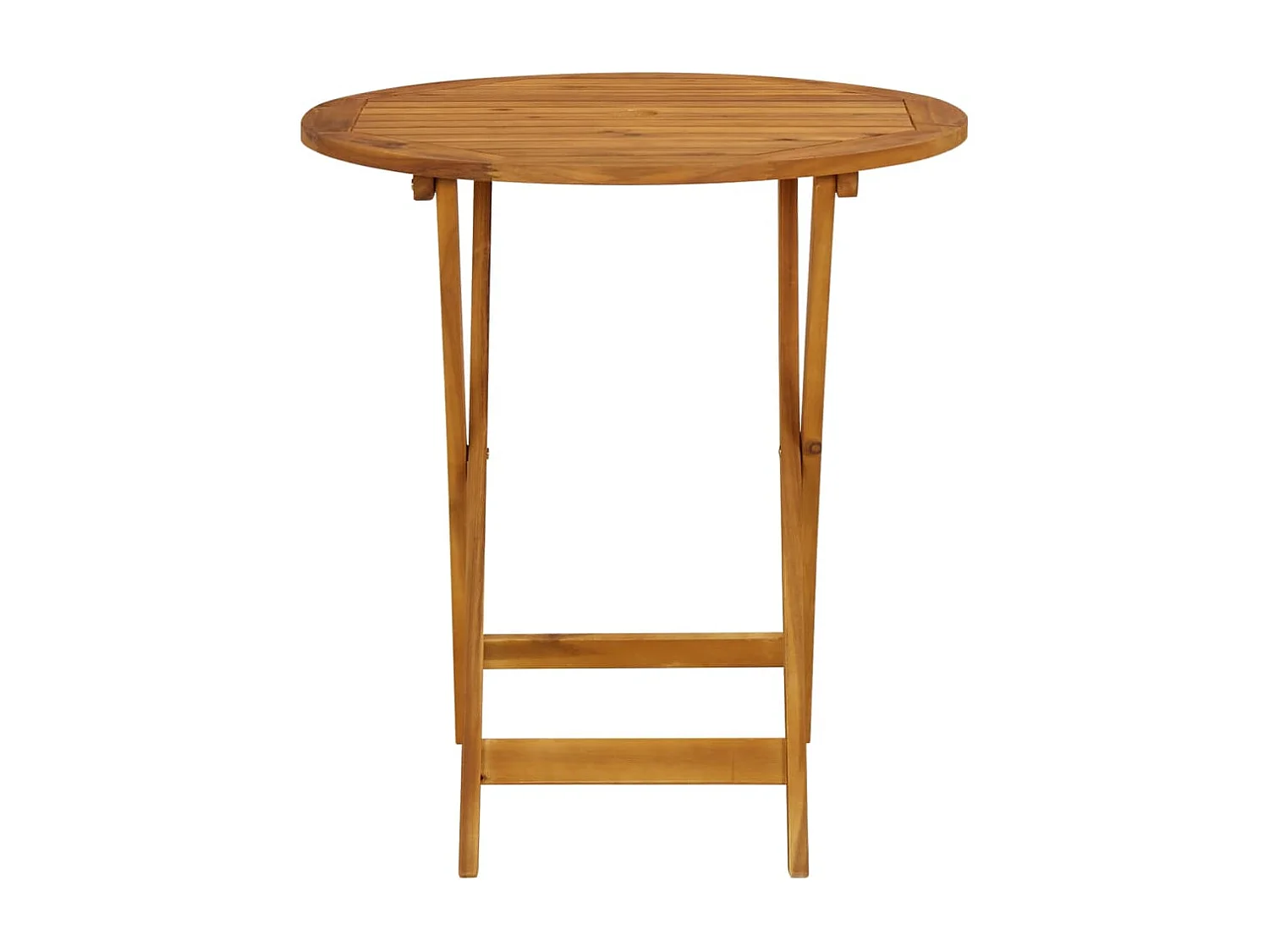 3-delige Bistroset stof en massief hout beige