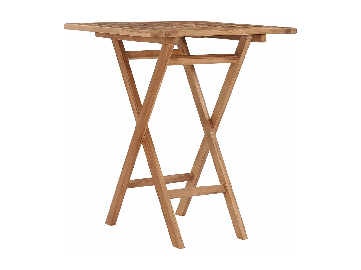 Juego de comedor para jardín 3 piezas madera maciza de teca