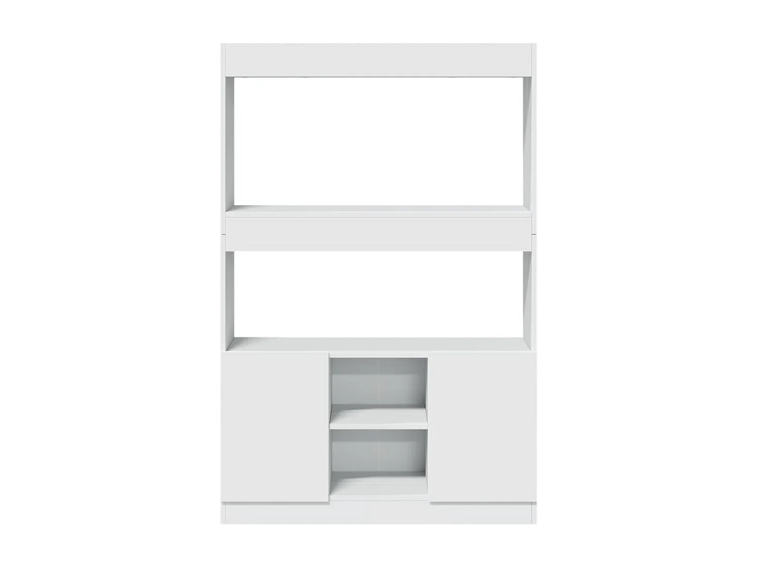 Armário alto 92x33x140 cm derivados de madeira branco