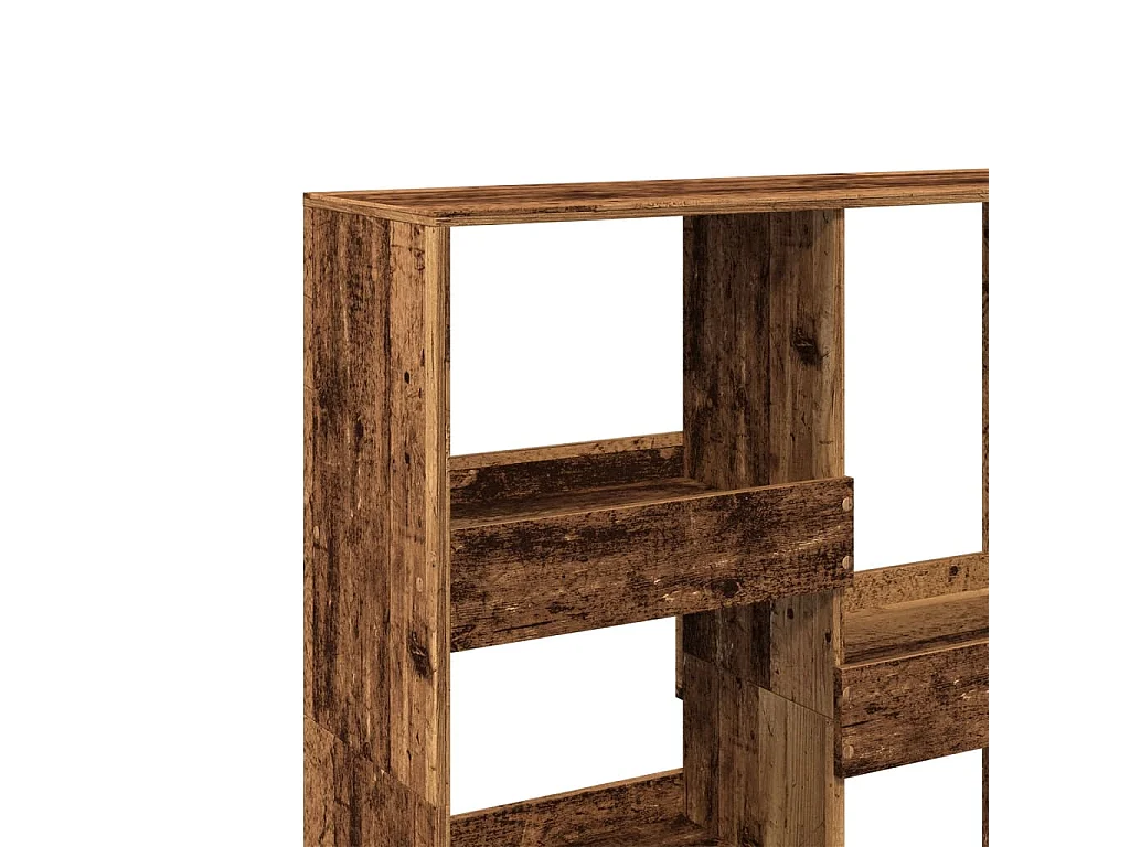 Bibliothèque/Séparateur de pièce sonoma gris 100x33x115 cm