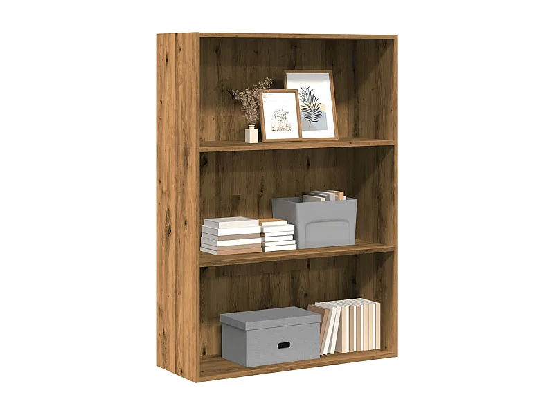 Libreria Rovere Artigianale 80x30x114 cm in Legno Multistrato