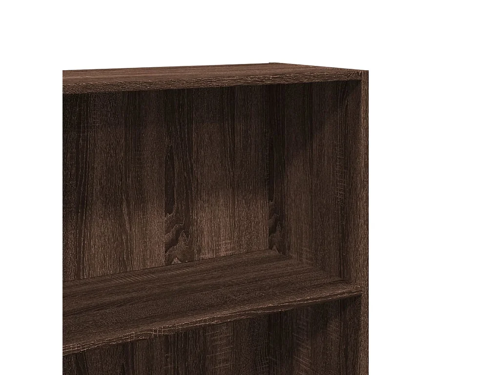 Libreria Rovere Sonoma 80x30x152 cm in Legno Multistrato