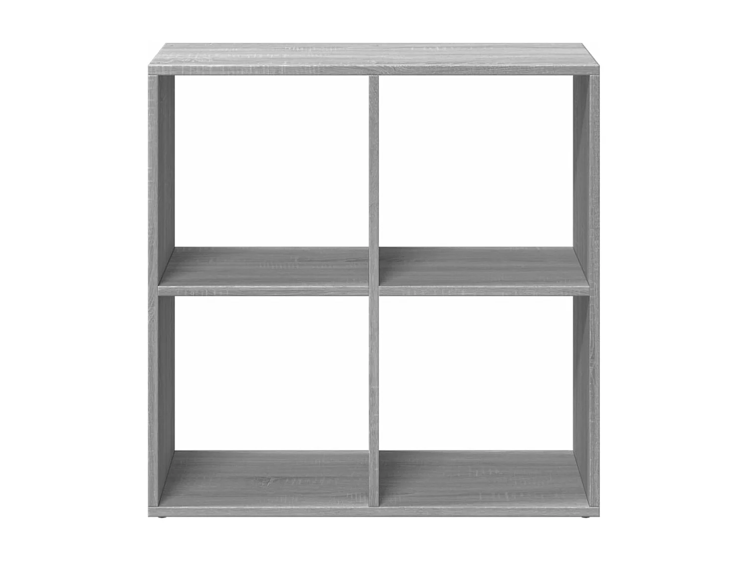 Librería divisor madera ingeniería gris Sonoma 69,5x29x69,5 cm