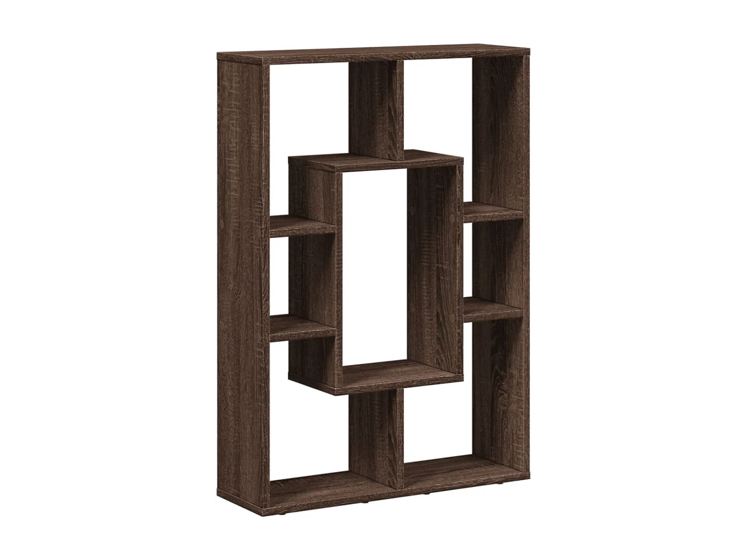 Libreria Rovere Marrone 63x20x90 cm in Truciolato