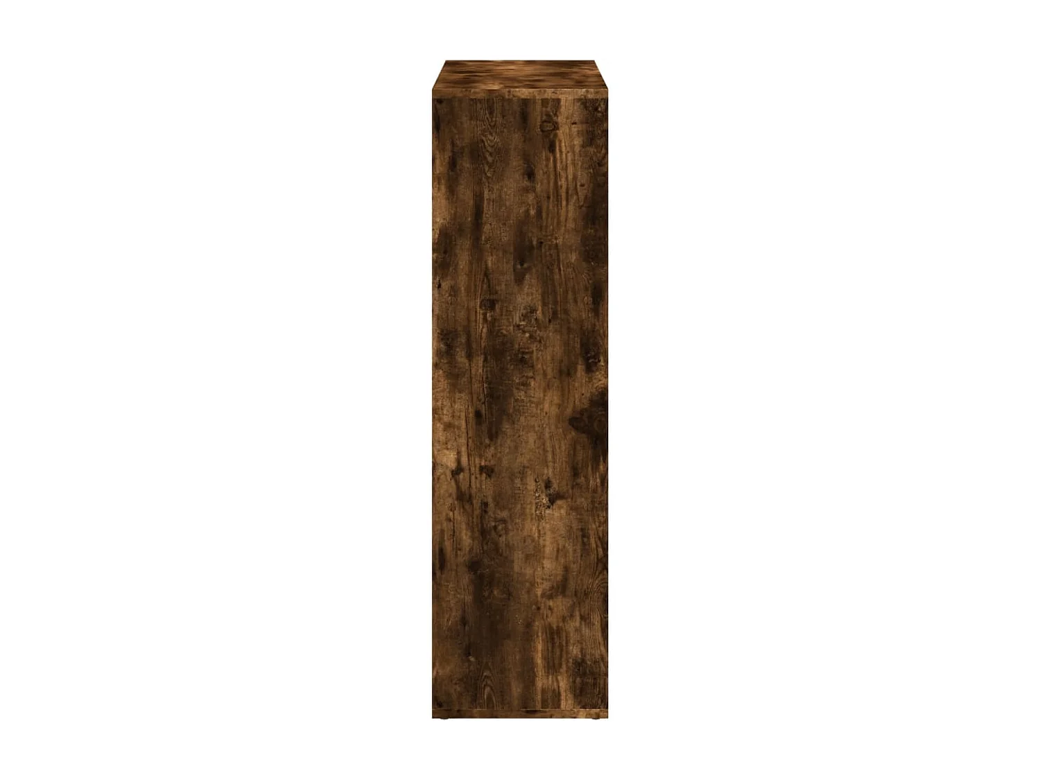 Libreria a 4 Ripiani Rovere 131,5x29x131,5 cm in Truciolato