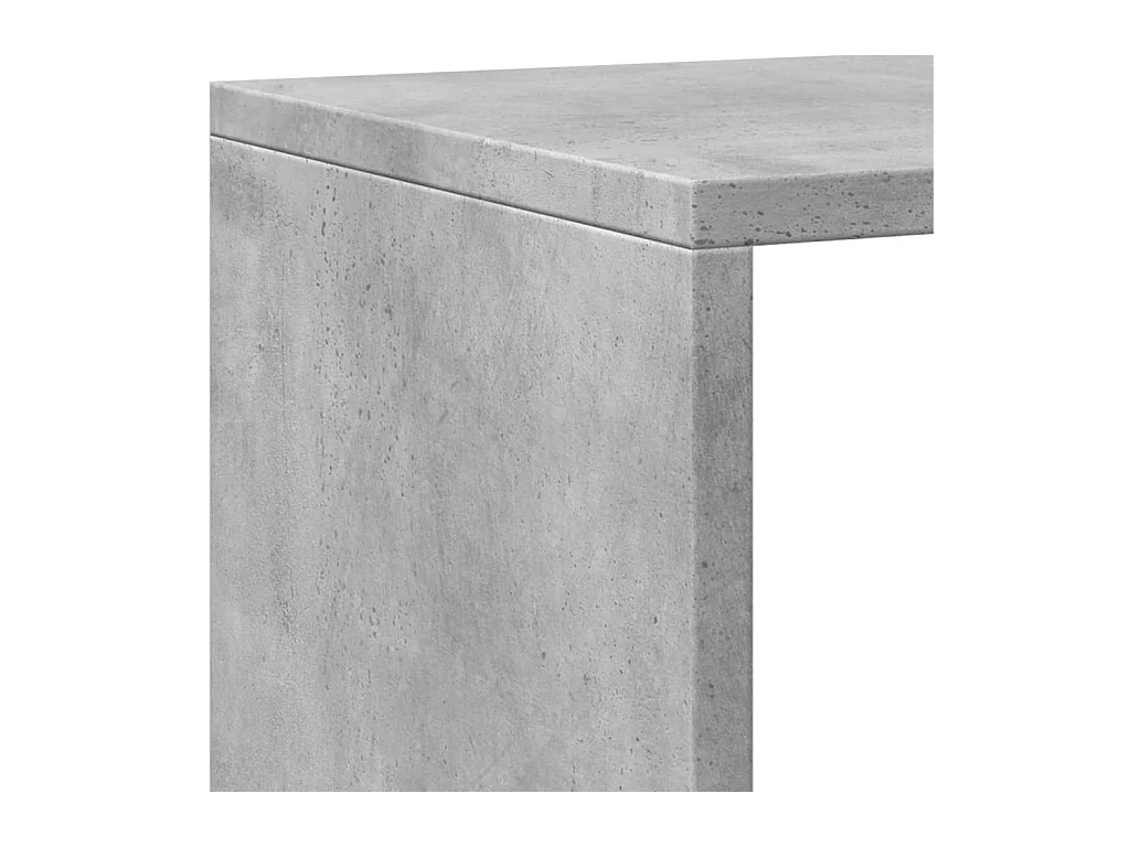 Étagère séparatrice de pièce vieux bois 69,5x29x69,5 cm