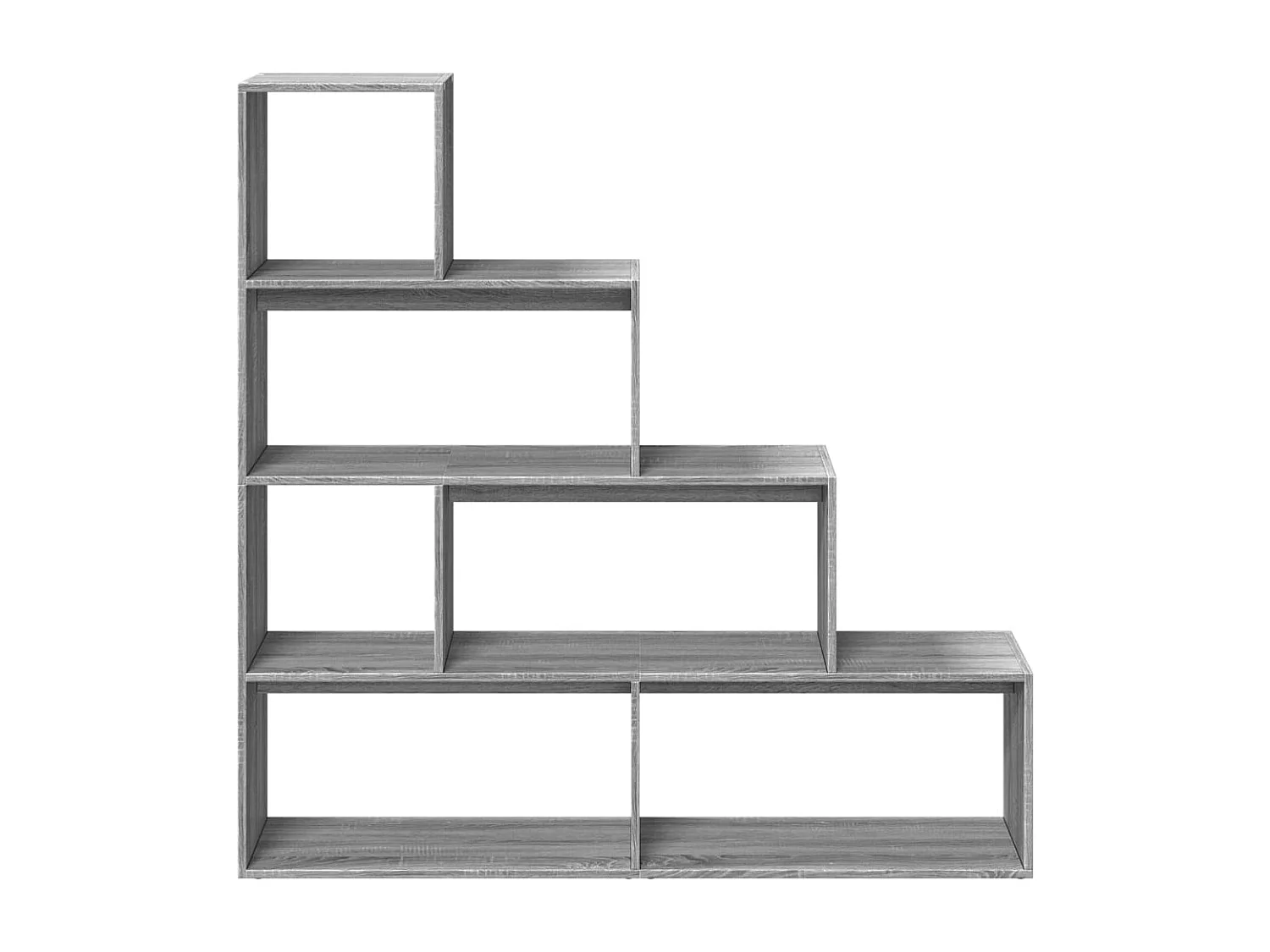 Libreria 4 Ripiani Grigio Sonoma 143,5x29x143,5 cm Truciolato