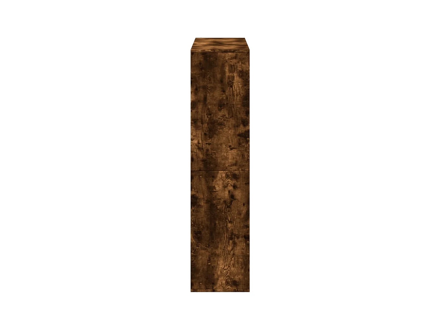 Bibliothèque chêne fumé 100x33x135 cm bois d'ingénierie