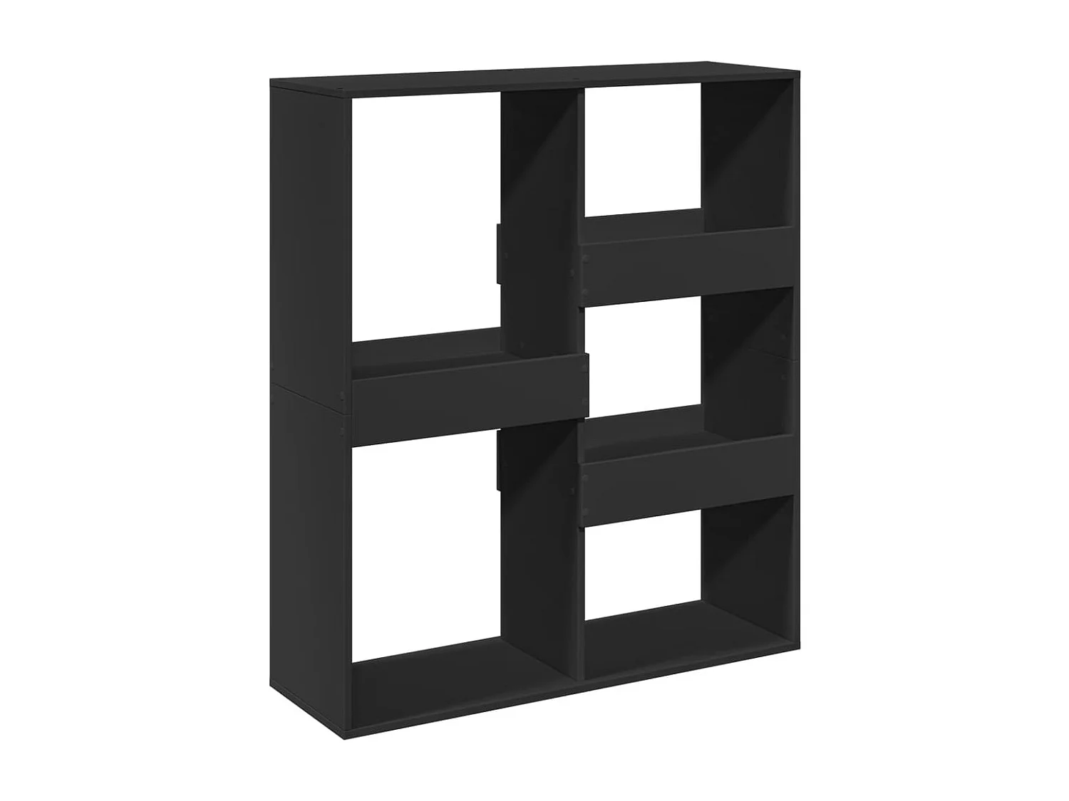 Libreria Rovere Fumo 100x33x135 cm in Legno Multistrato