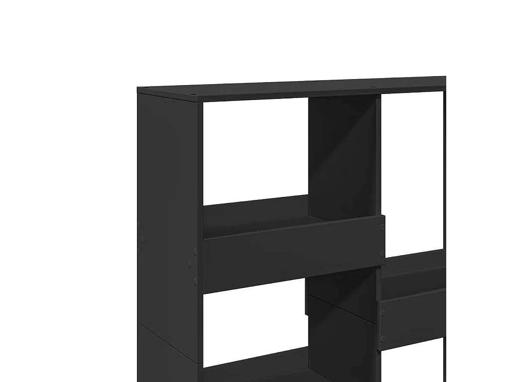 Libreria Rovere Fumo 100x33x135 cm in Legno Multistrato