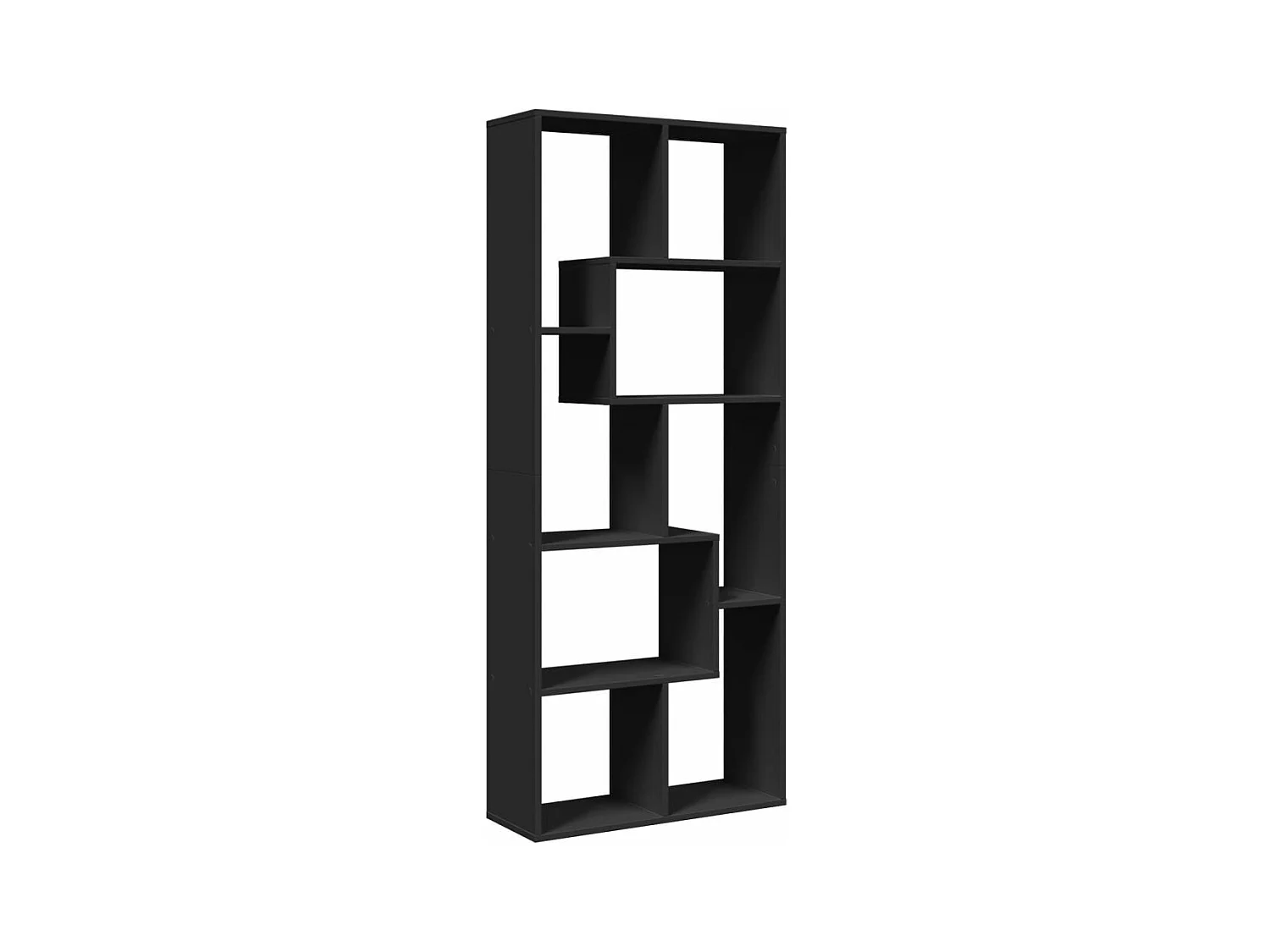Étagère séparatrice de pièce chêne artisanal 67x25x161,5 cm