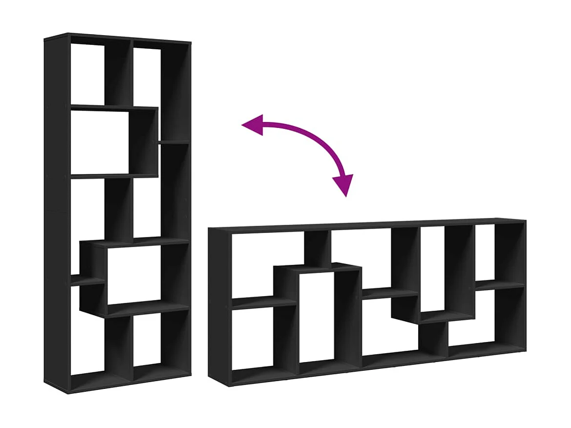 Libreria Divisorio Rovere Artigianale 67x25x161,5 cm Truciolato