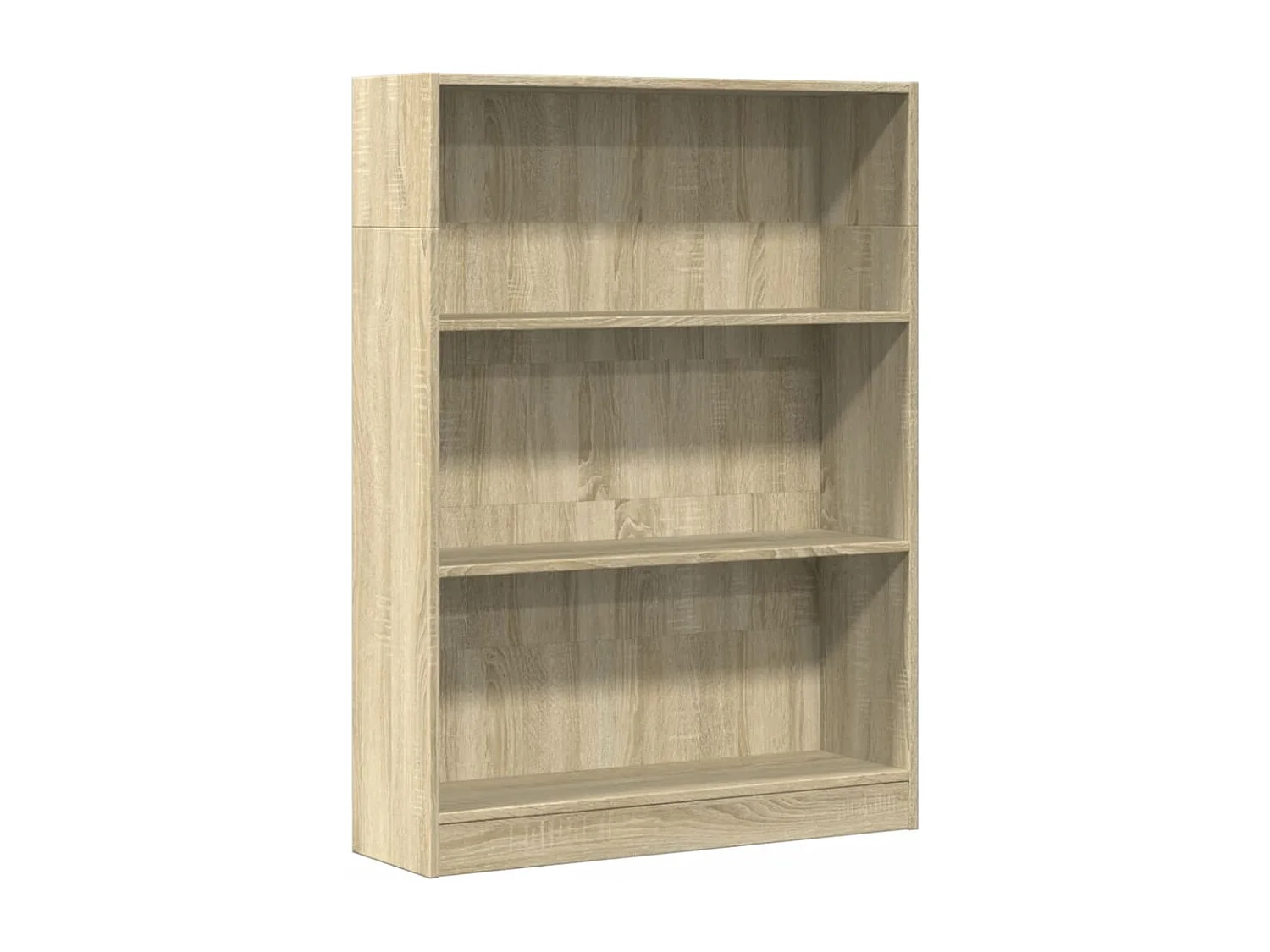 Libreria Rovere Sonoma 80x24x109 cm in Legno Multistrato