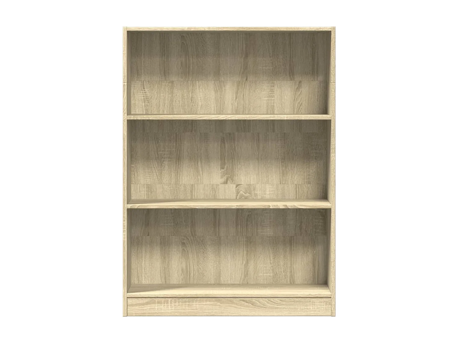 Bibliothèque chêne sonoma 80x24x109 cm bois d'ingénierie