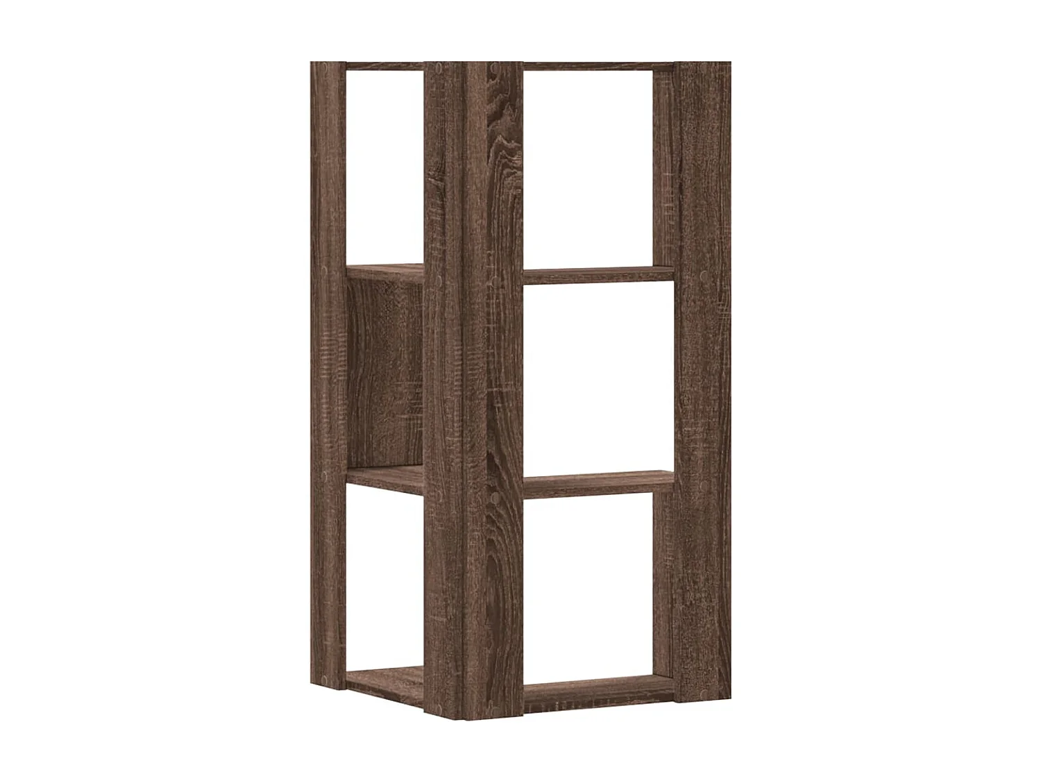 Libreria Rovere Fumo 70x36x189 cm in Legno Multistrato