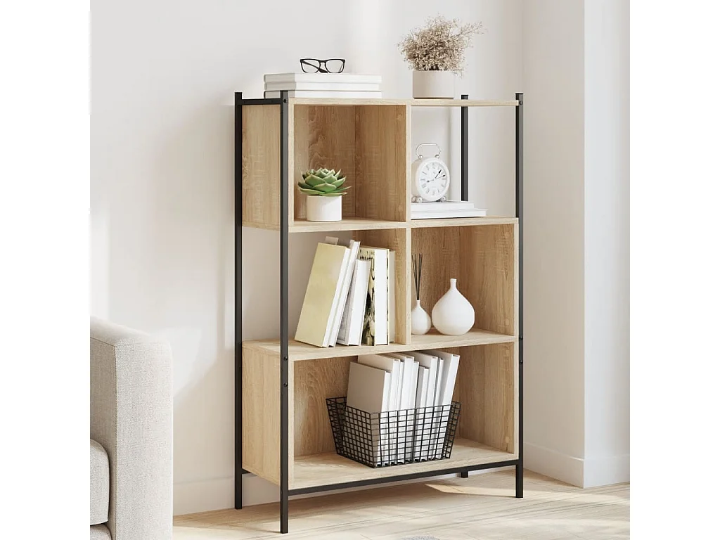 Bücherregal Sonoma-Eiche 72x28x109 cm Holzwerkstoff