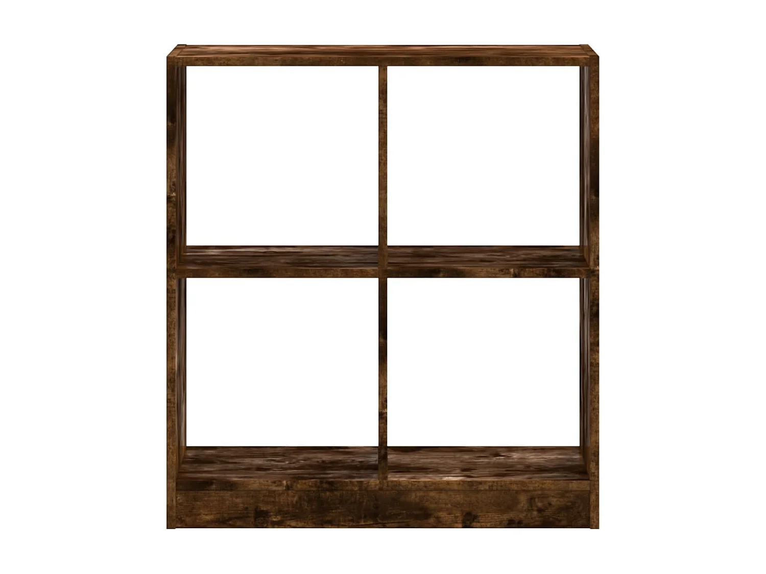 Estantería de madera de ingeniería roble ahumado 68,5x32x75 cm