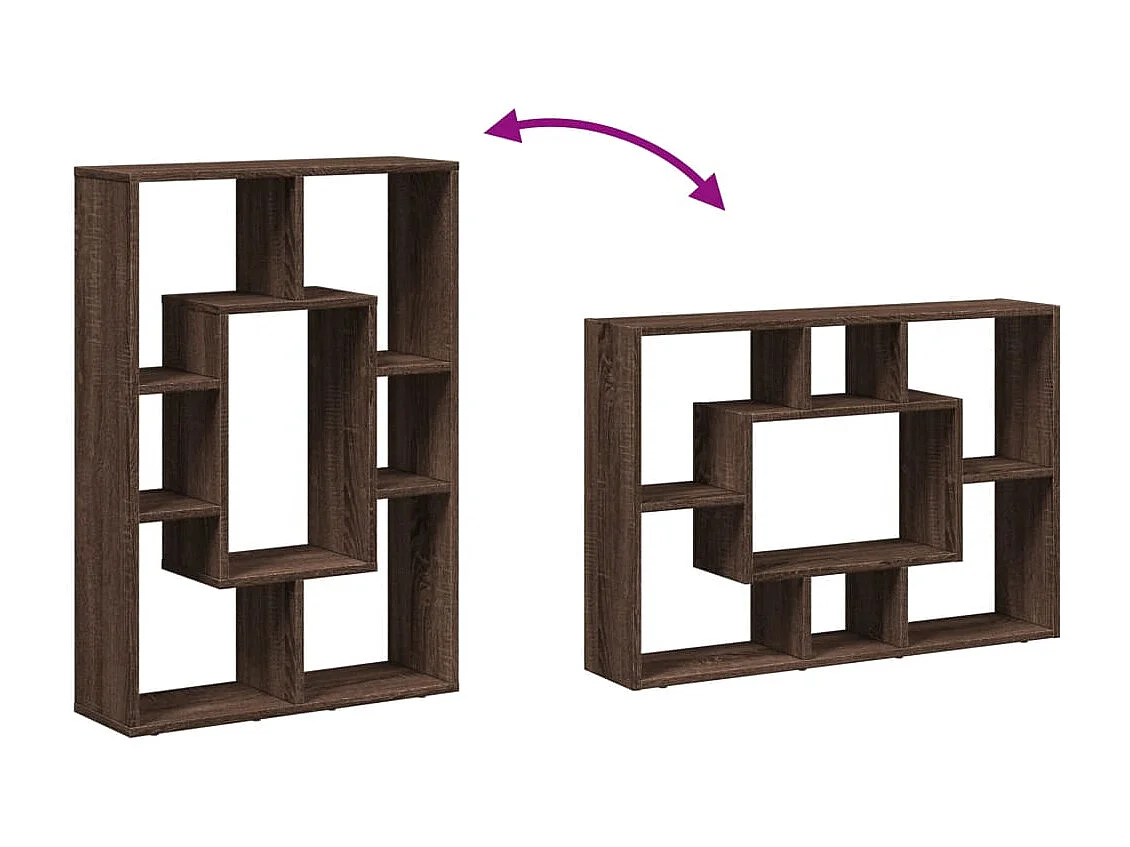 Bibliothèque blanc 63x20x90 cm bois d'ingénierie