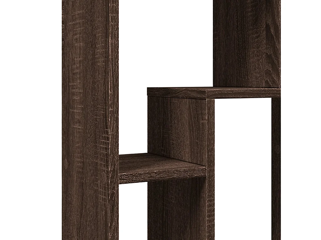 Bibliothèque blanc 63x20x90 cm bois d'ingénierie