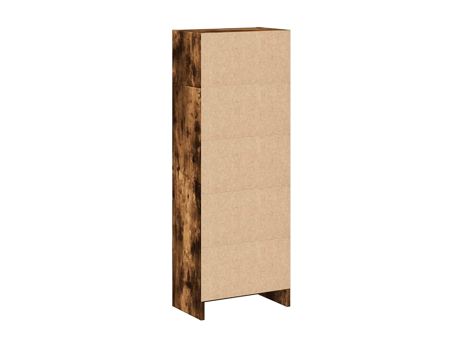 Estantería de madera de ingeniería gris Sonoma 60x20x120 cm