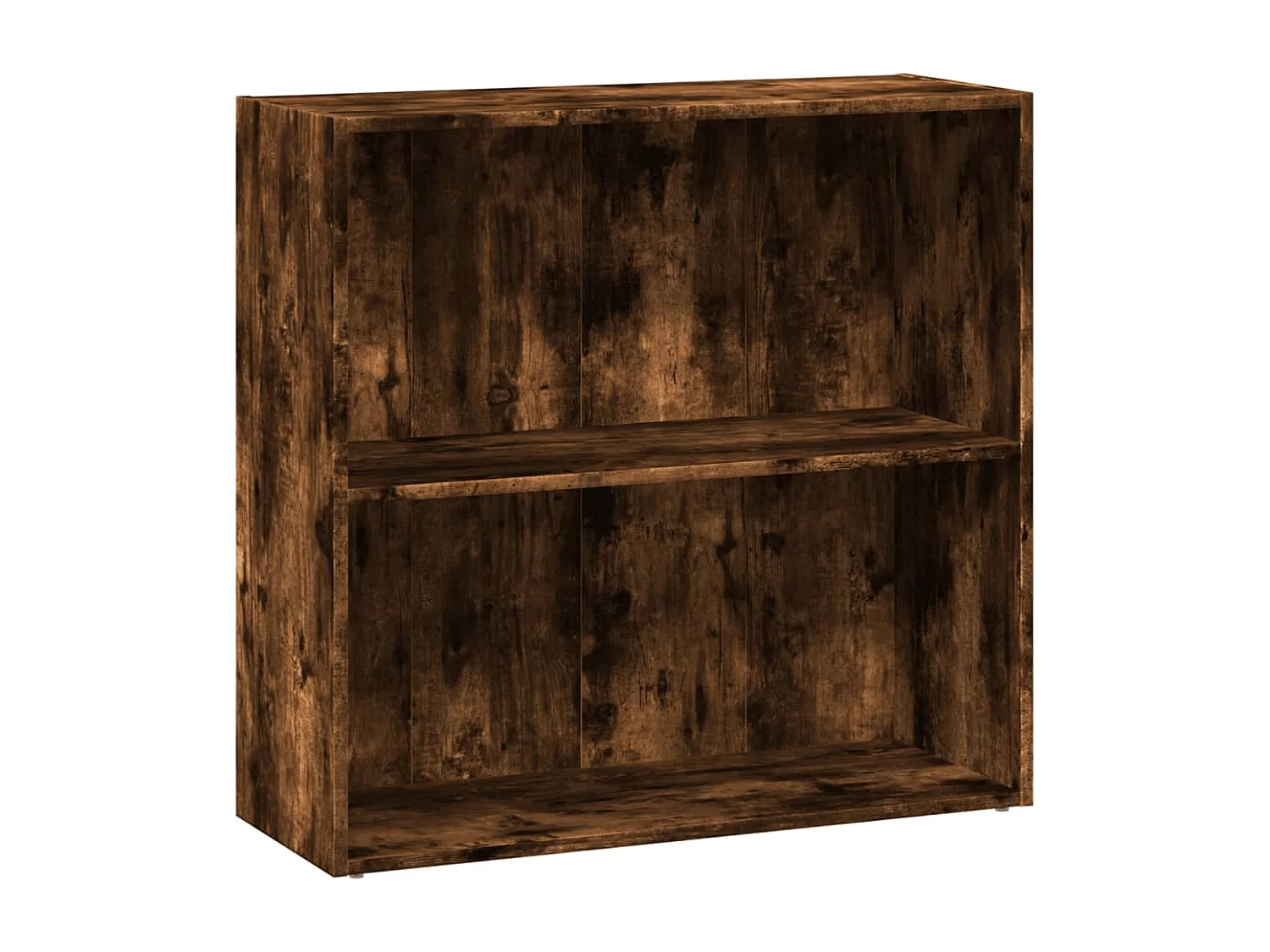 Bücherregal Räuchereiche 80x30x77 cm Holzwerkstoff