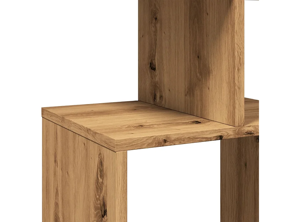 Boekenkast 40x30x152 cm bewerkt hout wit