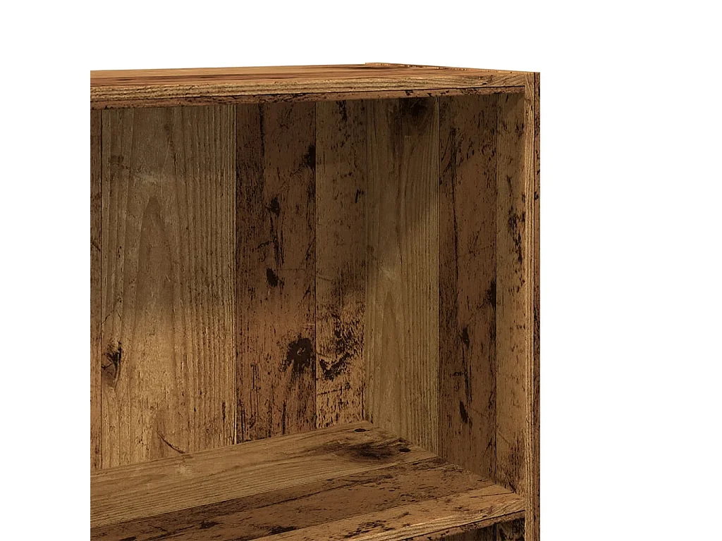 Libreria Bianca 60x30x152 cm in Legno Multistrato