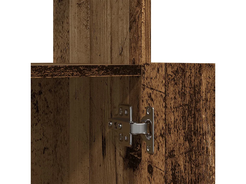 Libreria Legno Antico 40x30x189 cm in Legno Multistrato