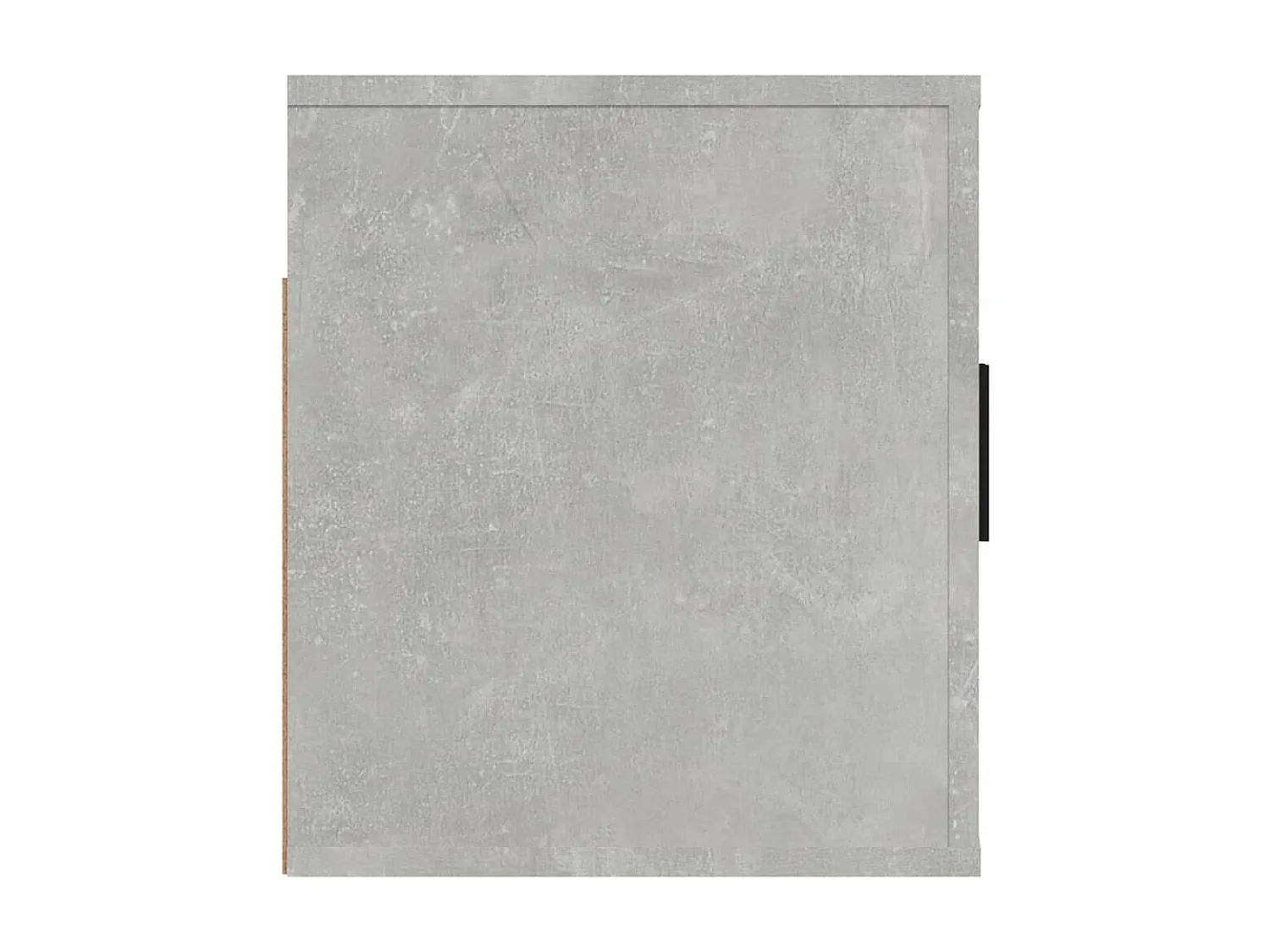 Mobile Porta TV a Parete Grigio cemento 80x34,5x40 cm