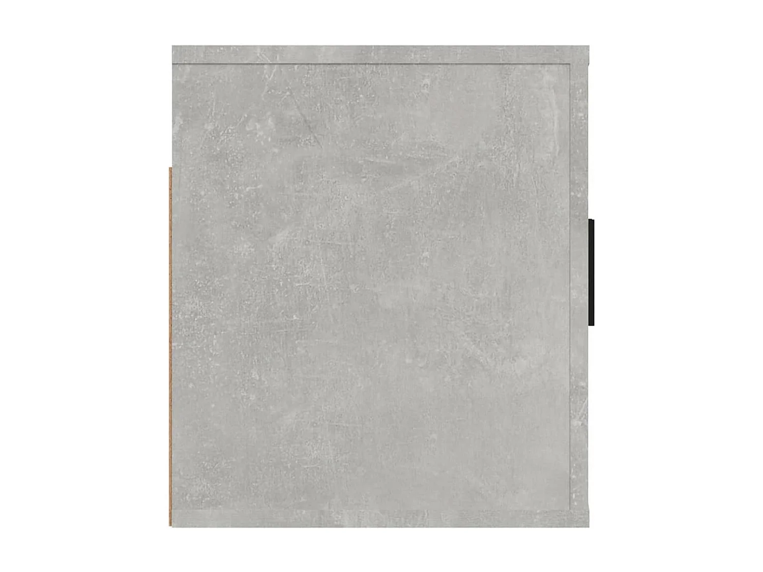 Meuble TV mural Gris béton 100x34,5x40 cm