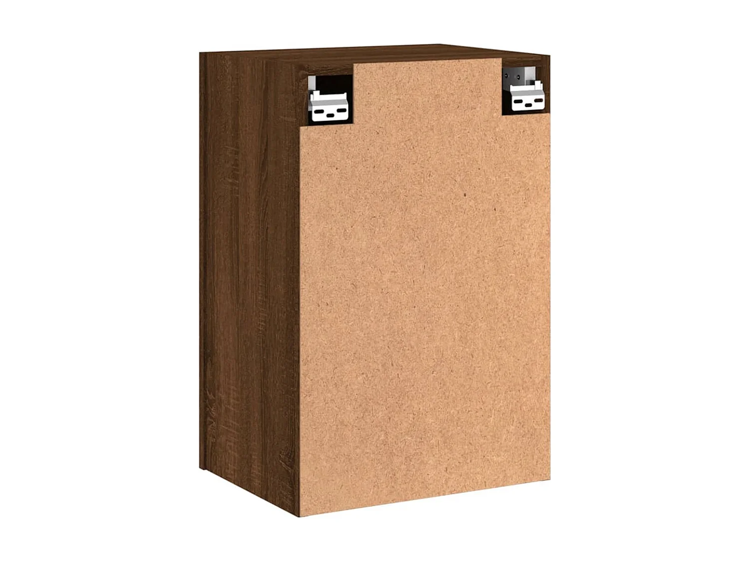 Meuble TV mural chêne marron 40,5x30x60 cm bois d'ingénierie